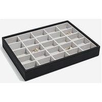 Stackers Black Classic Medium Jewellery Box Trinkets Layer