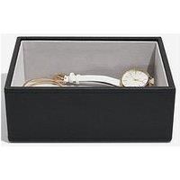 Stackers Black Mini Jewellery Box Chunky Jewellery Layer