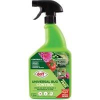 Doff 2 in 1 Flower Plant Universal Bug Pest Control Liquid with Growth Feed - 1L
