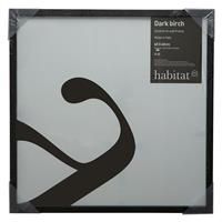 Habitat Birch Wooden Picture Frame - Black - 64x64cm