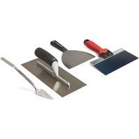 QLT Brick Trowel (L)465mm (W)245mm Set of 4