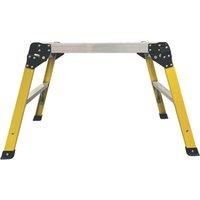 Youngman Odd Job GRP 600 Fibreglass Hop Step Up Work Platform Step ladder Large