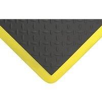 COBA Europe COBAelite Diamond Anti-Fatigue Floor Mat Black 0.9m x 0.6m (759PT)