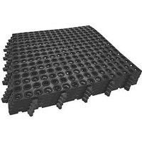 COBA Europe Garage & Greenhouse Interlocking Mat Black 0.94m 4 Pack (364VH)