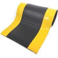 COBA Deckplate ReGen Anti-Fatigue Floor Mat Black / Yellow 18300mm x 900mm x 15mm (985YN)