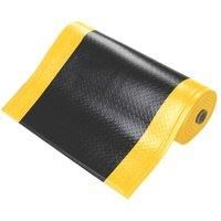 COBA Orthomat Comfort Plus Anti-Fatigue Floor Mat Black / Yellow 18300mm x 900mm x 15mm (224YN)