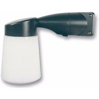 ETERNA WGLEDBK WGLEDWH IP65 LED WELL GLASS LIGHT FITTING WITH CORNER BRACKET