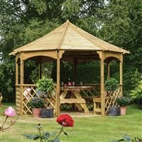 Rowlinson GAZBUCK Gazebo, Natural