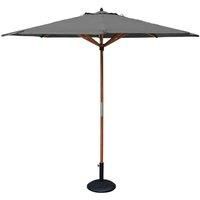 Rowlinson Willington 2.7m Parasol & Base - Grey
