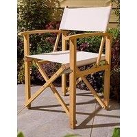 Rowlinson Ascot Folding Director's Chair - Natural