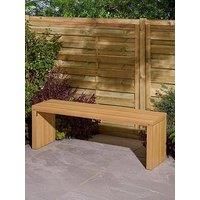 Rowlinson Kyoto 3 Seat Bench, Brown