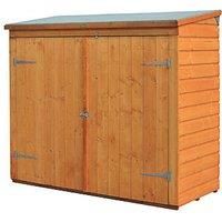 6ft x 3ft Wooden Shiplap Garden Shed