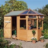 Rowlinson 10ft x 6ft Wooden Potting Store