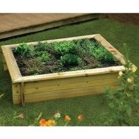 Rowlinson Raised Timber Bed or Sandpit