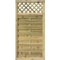 Rowlinson 3x6 Wooden Halkin Screen Gate