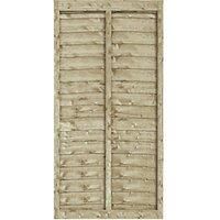 Rowlinson Lap Gate Pressure Treated Fence - 6x3