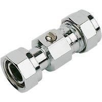 Pegler Straight Service Valve 15mm x 1/2" (19933)