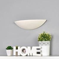 Searchlight 102 Paintable White Plaster Finish Applique, S