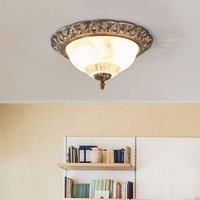 The Lighting House 120W Antique Brass Ceiling Light