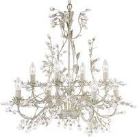 Almandite 8 Light Crystal Chandelier Finish: Brown and Gold