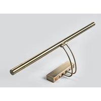 1 Light Adjustable Picture Wall Light Antique Brass