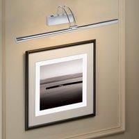 LED Chrome Finish Hallway Gallery Picture Art Wall Light with Adjustable Head