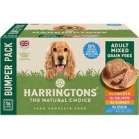 Harringtons Grain Free Wet Dog Food Mixed Flavours 16x400g