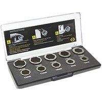 CK 10 Piece Damaged Nut Bolt Grip 8mm To 17mm Rescue Removal Extractor Set,T4360