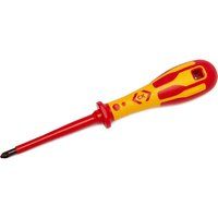 C.K Tools Dextro Pozi Drive Star Head VDE Insulated Screwdriver - PZ2