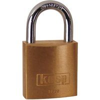 Kasp Brass Padlock - 20mm, Blister Packed