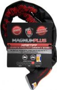 Magnum Plus Mastiff Chain & PadLock 120cm x 8mm 7/10 Security Rating NEW sealed