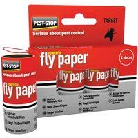 PEST STOP STICKY FLYPAPERS PACK OF 4