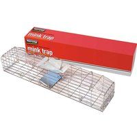 Pest-Stop Galvanised Steel Mink Cage Trap