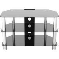AVF SDC800CM TV Stand - Black & Chrome