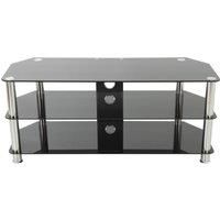 AVF SDC1140CM TV Stand  Black & Chrome