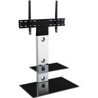 AVF Lesina Cantilever TV Stand for TVs up to 55" - Silver