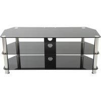 AVF SDC1250CM TV Stand - Black & Chrome