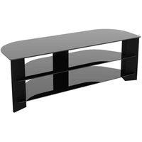 AVF Westcoast FS1300VARBB Varano 3 Shelf TV Stand Black Glass New from AO