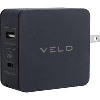 VELD Super-Fast 2-port USB Travel Charger