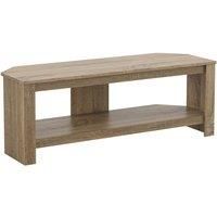 Mahara Sawn Oak Corner TV stand for TVs up to 55"