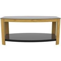 AVF Affinity FT100AFFO Oak and Black Coffee Table