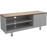 AVF TV Stand - White Sands - 1200 - Up to 60" TV's - Satin Grey