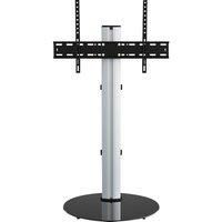 AVF Eno FSL590ENSB 600 mm TV Stand with Bracket - Silver & Black