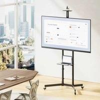 AVF APTC6100 PRO Height Adjustable Mobile TV Cart