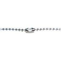 Eliza Tinsley Ball Chain and Connector - Chrome Plated - 3mm x 2m