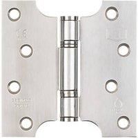 Smith & Locke Polished Stainless Steel Grade 13 Fire Rated Parliament Hinges 102x102mm 2 Pack (9914J)