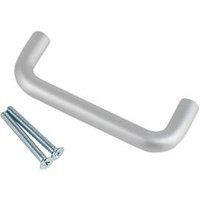 Smith & Locke Fire Rated D Pull Handle Satin Aluminium 19 x 171mm (5731J)