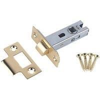 Smith & Locke Electro Brass Tubular Mortice Latch 66mm Case - 45mm Backset (7601K)