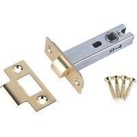 Smith & Locke Electro Brass Tubular Mortice Latch 78mm Case - 57mm Backset (5488K)