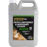 KilrockPro Driveway, Patio & Path Cleaner 5L - Concentrated, professional outdoor hard surface cleaner - Shifts stains, oil and grease - Suitable for powerhoses and pressure washers, Grey